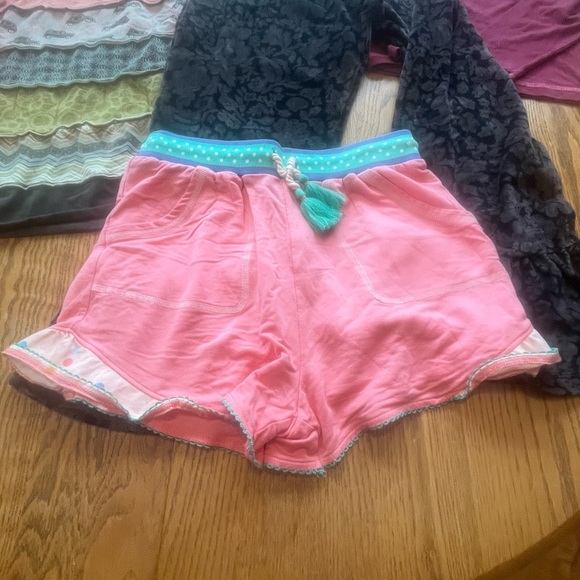 Matilda Jane Girls Size 10 Lot Dress Leggings Velvet Ruffles Halloween PJ Top - Picture 3 of 16